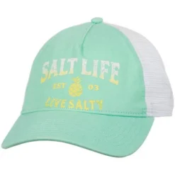 Salt Life Pineapple Whip Est 03 Women's Hat Aqua Sea SLG20020-AQSEA