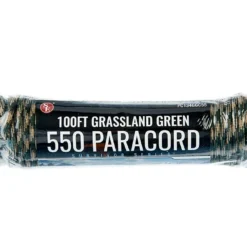 RV And Camping SE Survivor Series 550 Grassland Green Paracord 100ft - PC134GGC55