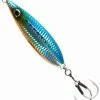 Lures & Bait Shimano Butterfly Flat Fall Jig Blue Sardine