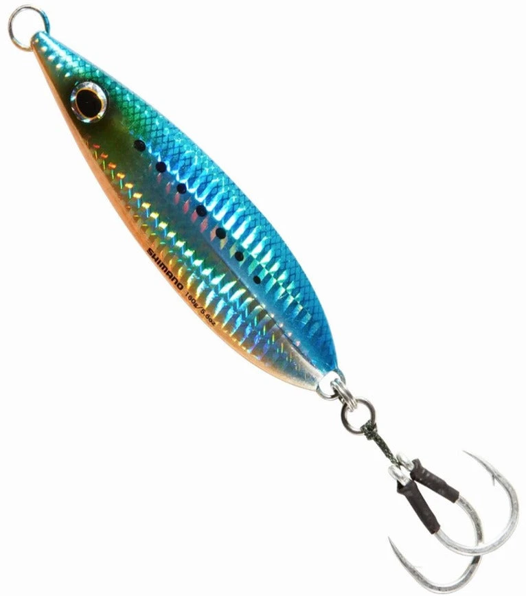 Lures & Bait Shimano Butterfly Flat Fall Jig Blue Sardine Lures & Bait Shimano Butterfly Flat Fall Jig Blue Sardine