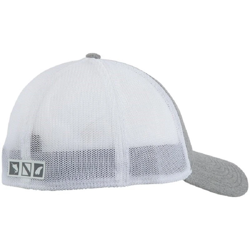 Men's Caps & Visors Salt Life Men's Fish Dive Surf Stretch Fit Hat Grey Heather SLM297 4 Men's Caps & Visors Salt Life Men's Fish Dive Surf Stretch Fit Hat Grey Heather SLM297