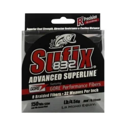 Sufix 832 Advanced Superline Braid Ghost 40lb 150yds Line/Leaders
