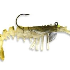 Lures & Bait Vudu Shrimp Gold 3-1/4" 2pk