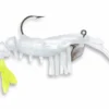Vudu Shrimp Pearl/Chartreuse 3-1/4" 2pk