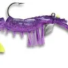 Lures & Bait Vudu Shrimp Purple/Chartreuse 3-1/4" 2pk