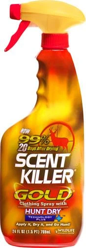 Wildlife Research Scent Killer Gold Spray 24oz 1255 Game Scents & Covers 3 Wildlife Research Scent Killer Gold Spray 24oz 1255 Game Scents & Covers